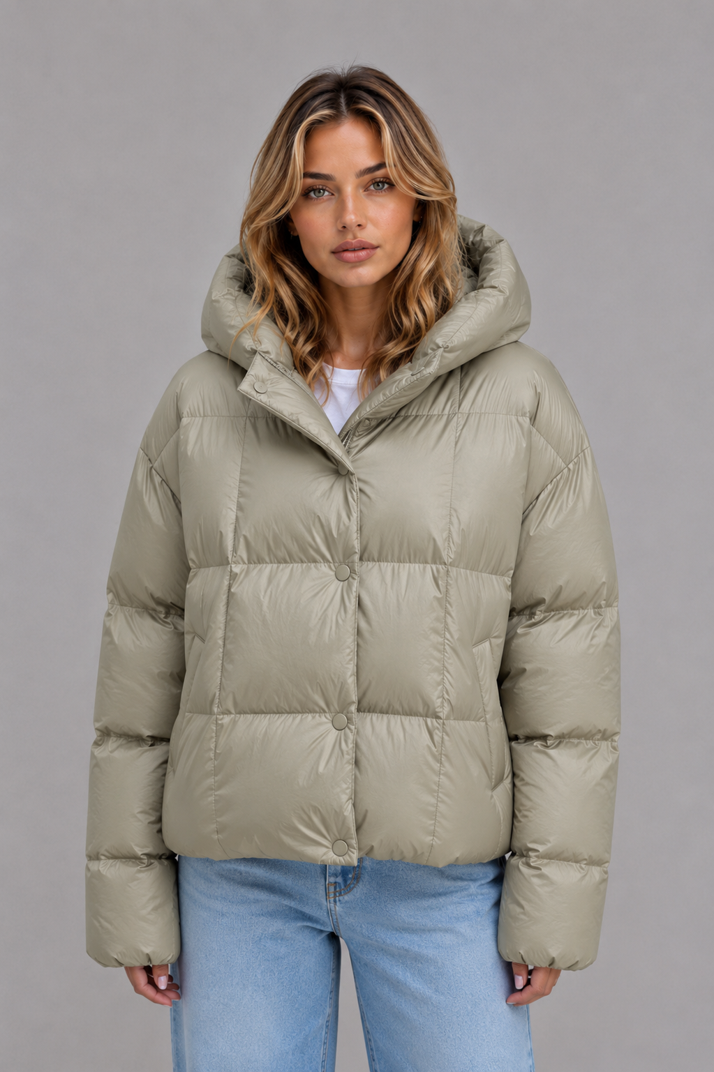 Egidia | Women's Oversized Hooded Puffer Jacket