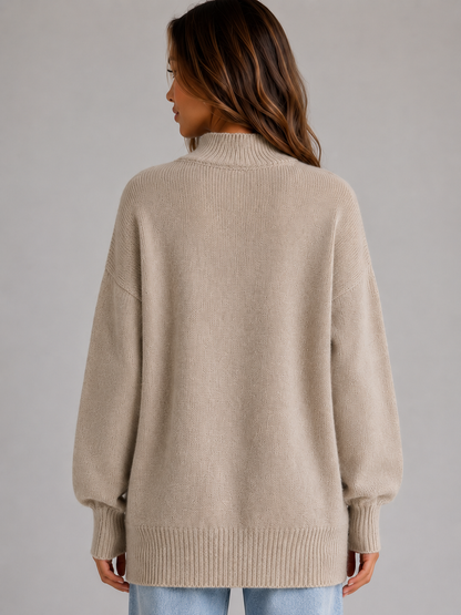 Adrianne | Women's Oversized Longline Knit Jumper