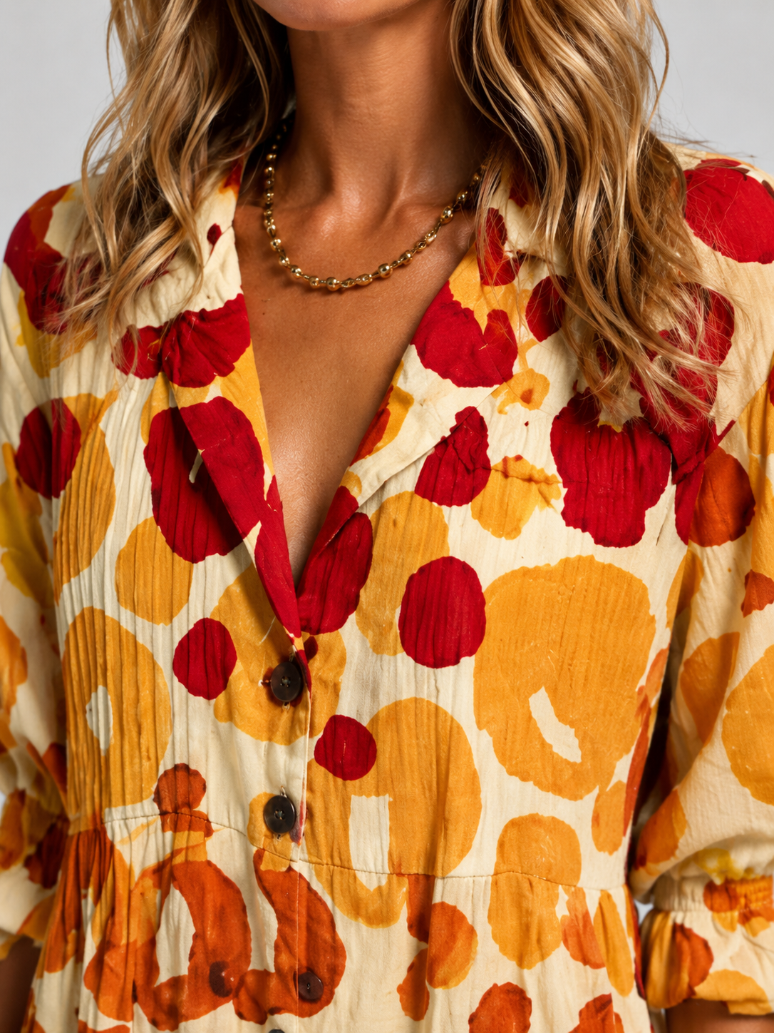 Susannah | Women's Printed Shirt Dress