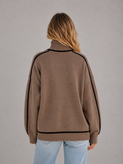 Minerva | Women's Oversized Roll Neck Jumper