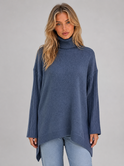 Renata | Women's Oversized Roll Neck Jumper