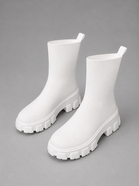 Salome | Women's Chunky Sock Boots
