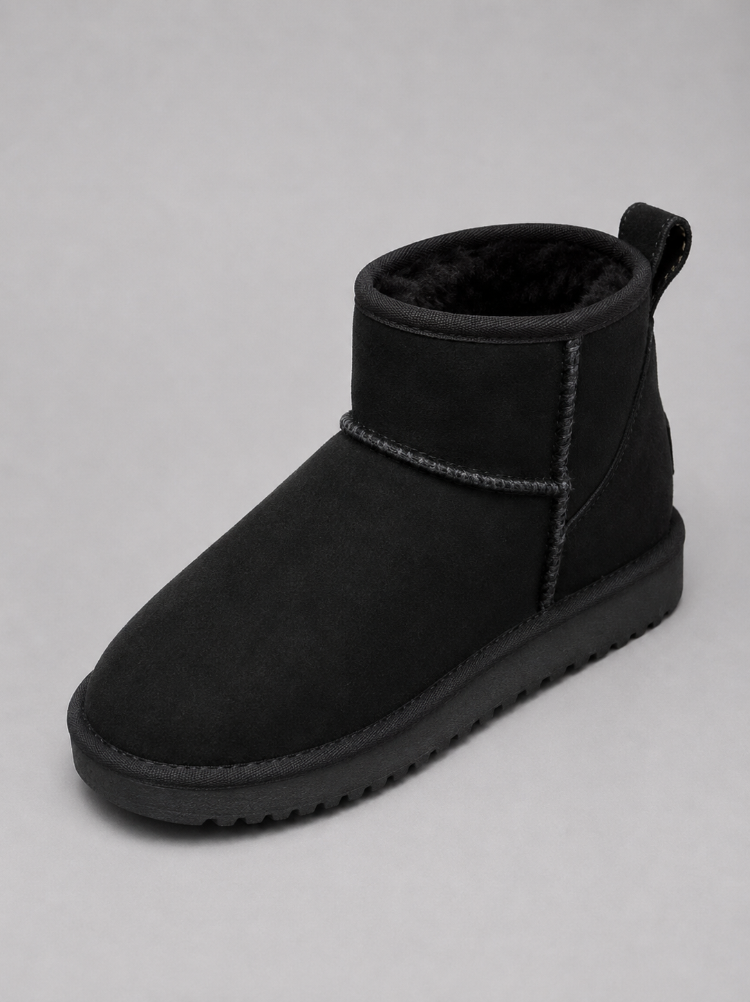 Damaris | Women's Suede Shearling Lined Ankle Boots