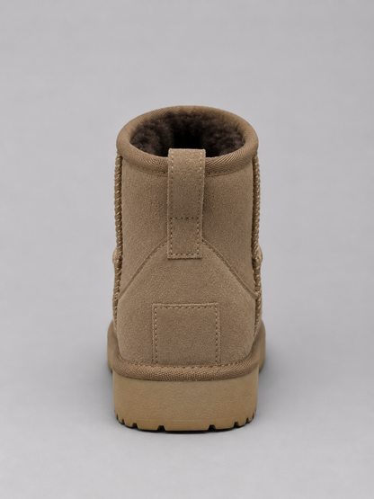 Damaris | Women's Suede Shearling Lined Ankle Boots