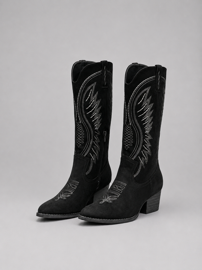 Tabitha | Women's Suede Cowboy Boots