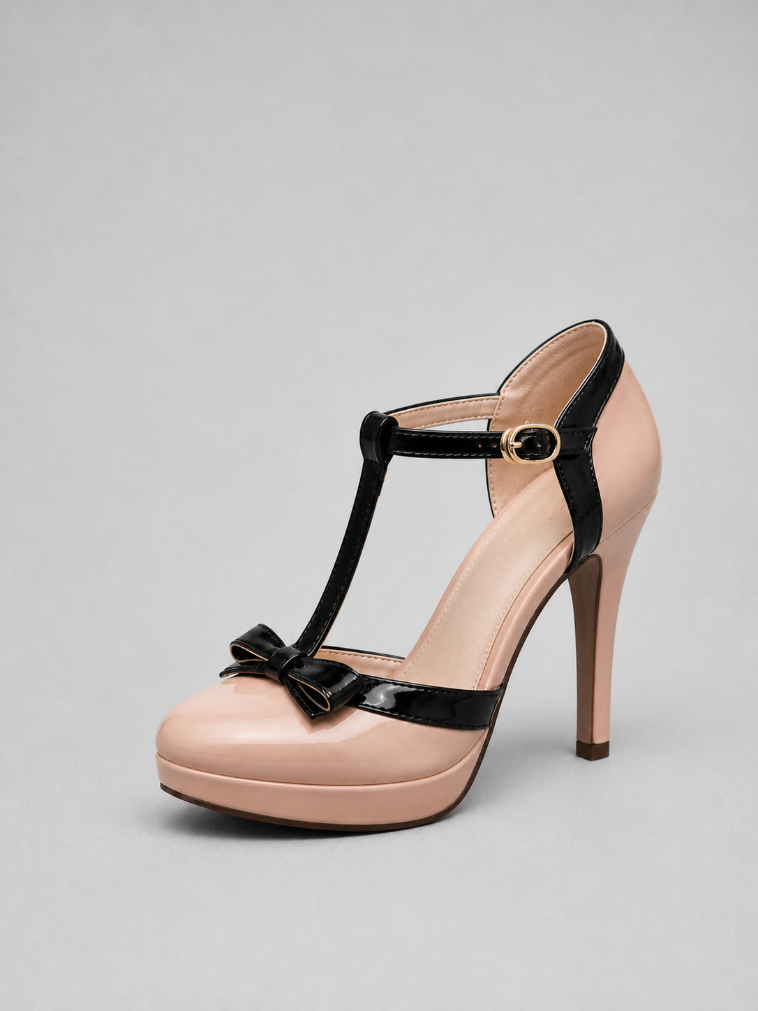 Rosabel | Women's T-Bar Platform Heels
