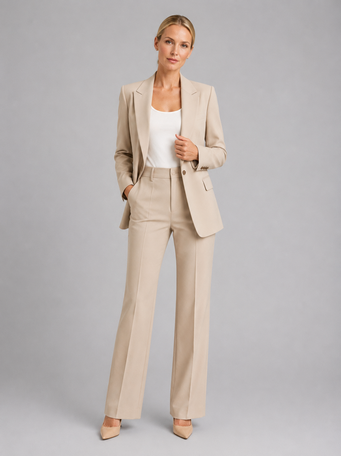 Adaline | Women's Blazer and Trouser Suit Set