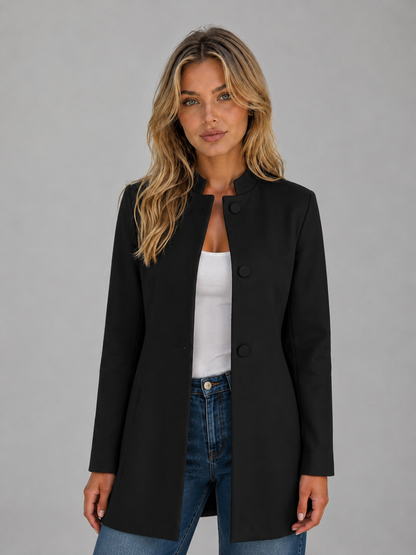 Sylvie | Women's Longline Long Sleeve Coat