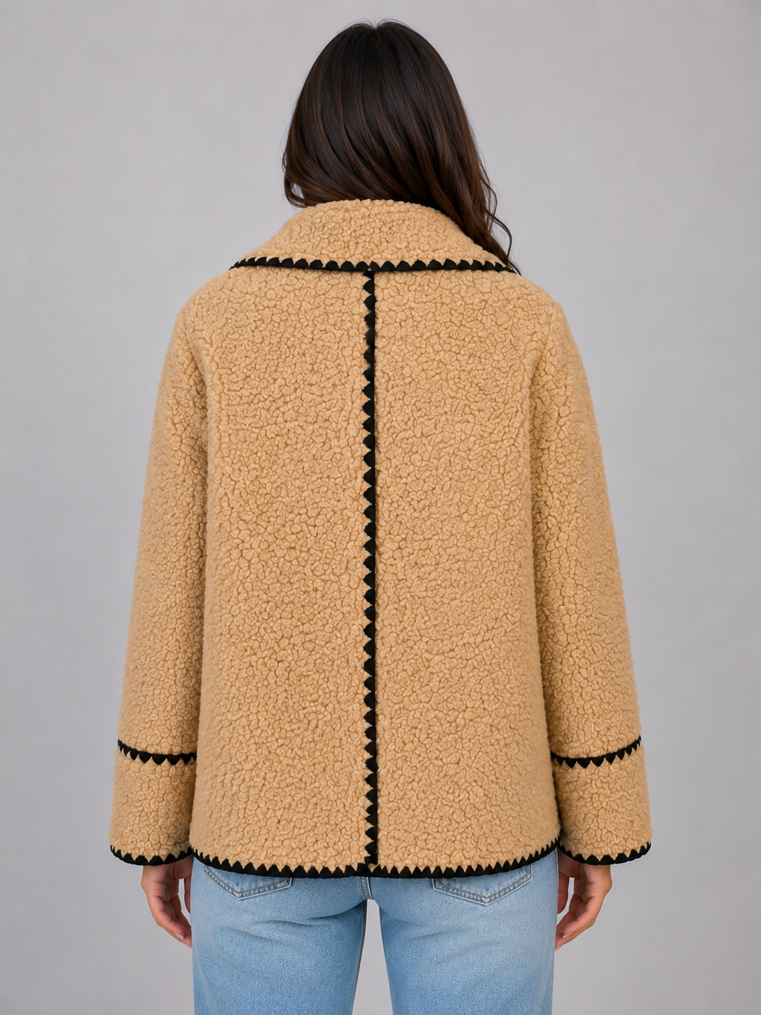 Celandine | Women's Teddy Fleece Borg Coat