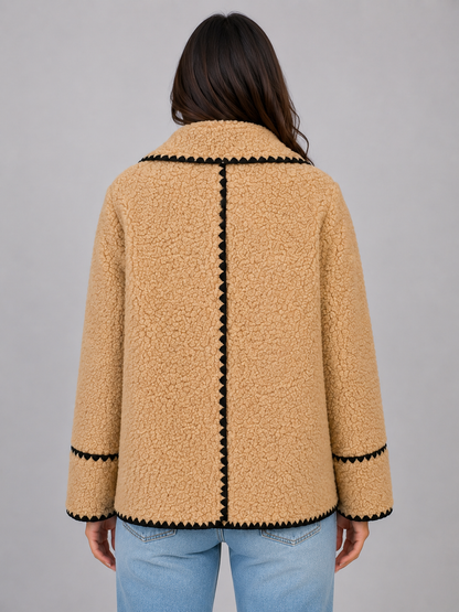 Celandine | Women's Teddy Fleece Borg Coat