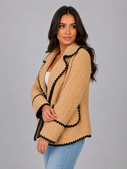 Celandine | Women's Teddy Fleece Borg Coat