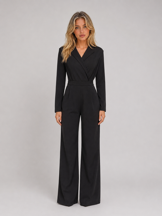 Petronella | Women's Wide-Leg Belted Suit