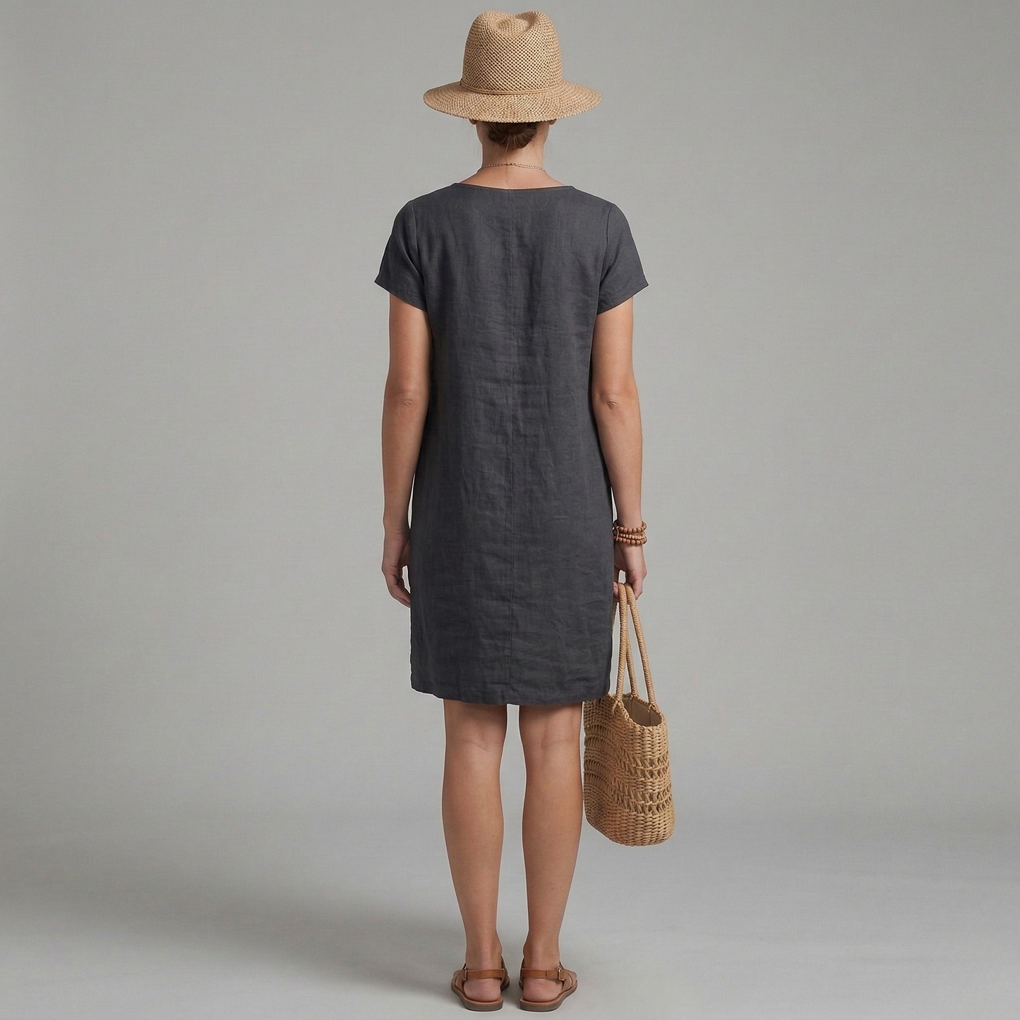 Fern | Women's Short Sleeve Pocket Mini Dress