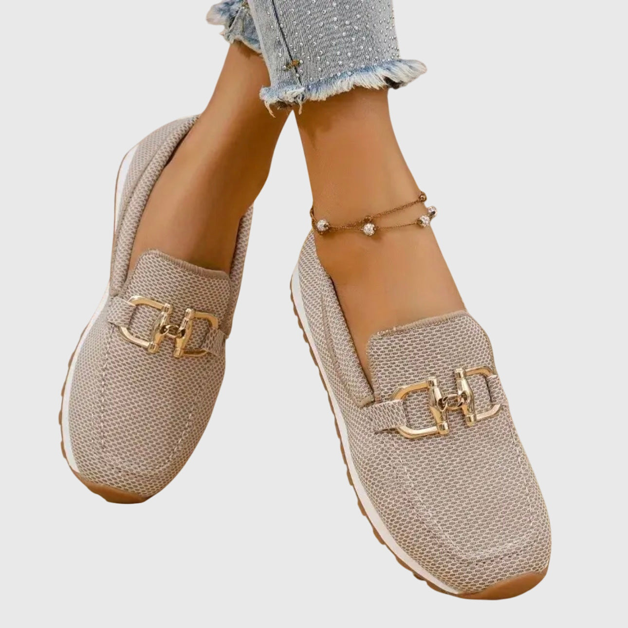 Greta | Women's Mesh Slip-On Trainer Loafers