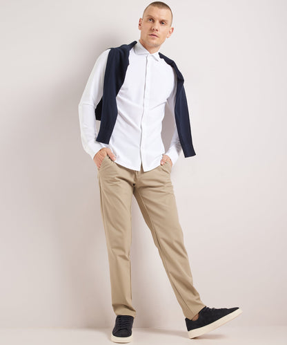 Lavender | Unisex Smart Casual Stretch Shirt