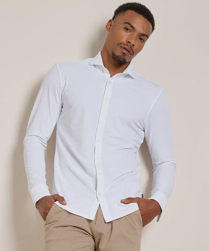 Lavender | Unisex Smart Casual Stretch Shirt