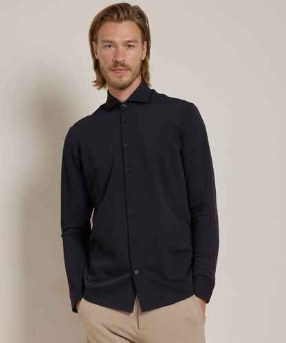 Lavender | Unisex Smart Casual Stretch Shirt