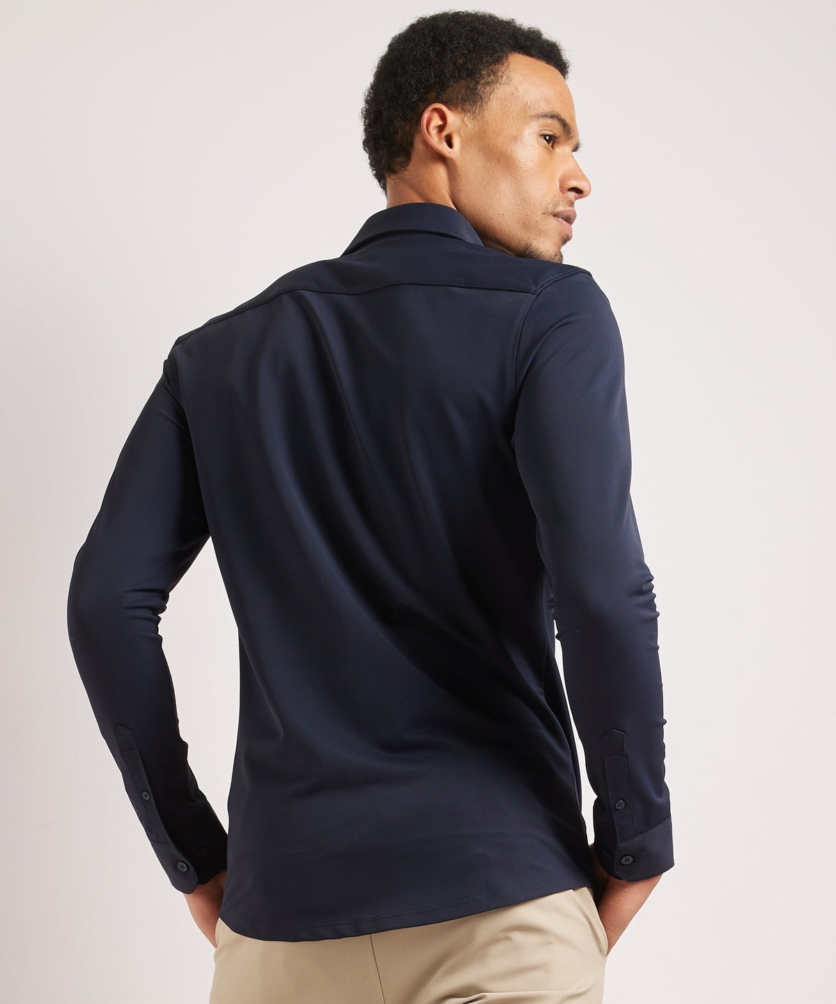 Lavender | Unisex Smart Casual Stretch Shirt