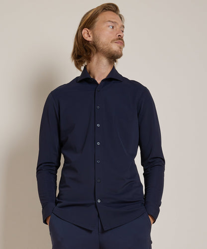 Lavender | Unisex Smart Casual Stretch Shirt
