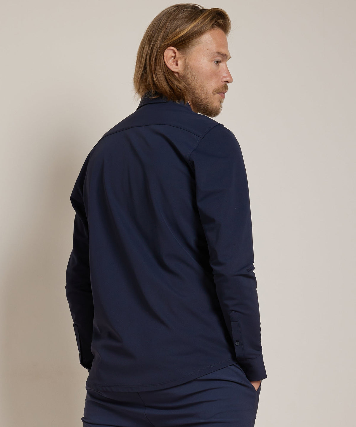 Lavender | Unisex Smart Casual Stretch Shirt
