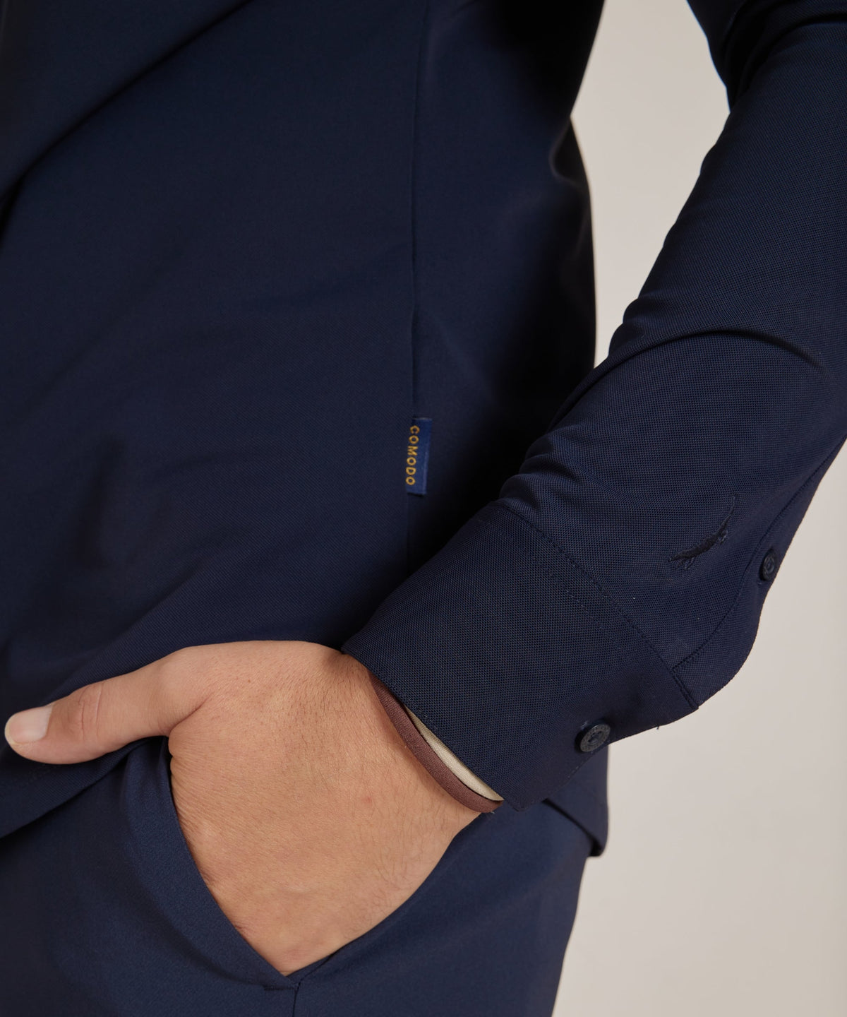 Lavender | Unisex Smart Casual Stretch Shirt