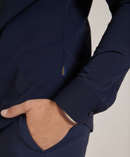 Lavender | Unisex Smart Casual Stretch Shirt
