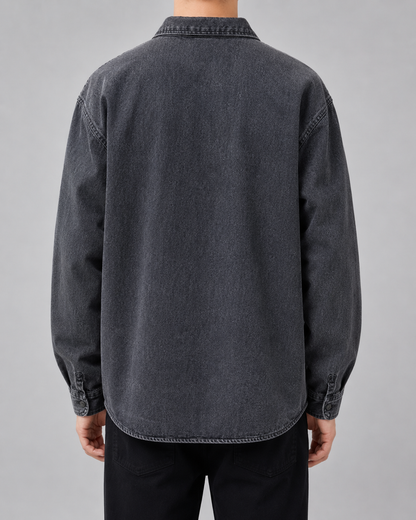 Holt | Men's Washed Denim Overshirt