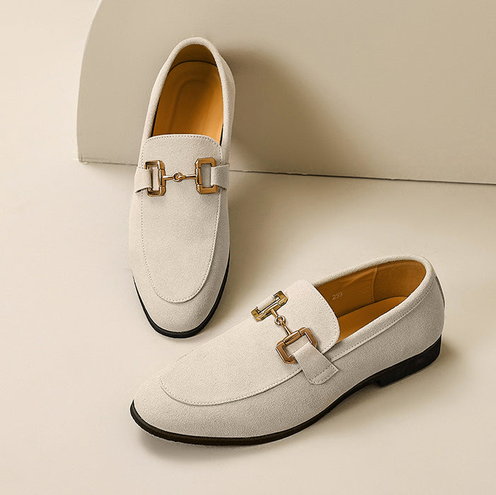 Men’s Loafers | Metal Detail Design | Refined Slip-On Style