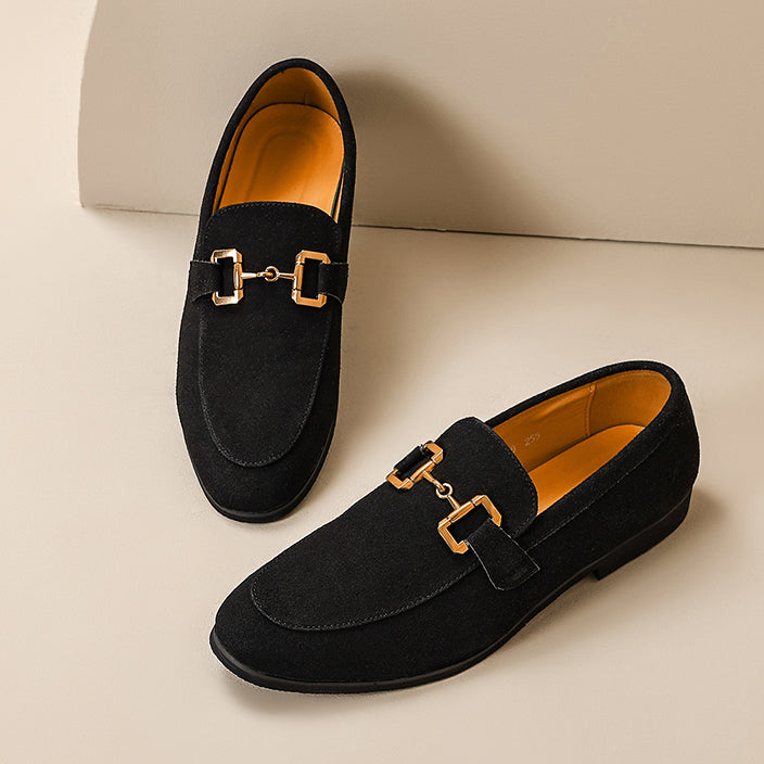 Men’s Loafers | Metal Detail Design | Refined Slip-On Style