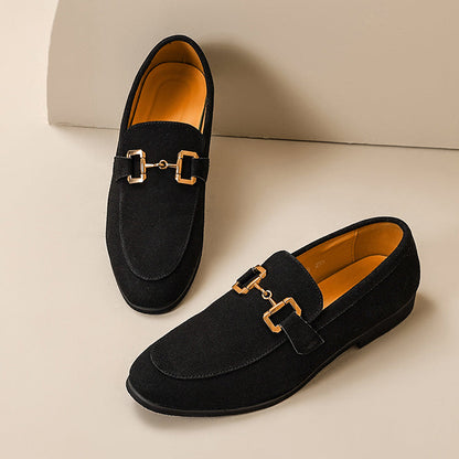 Connor | Men’s Metal Detail Slip-On Loafers