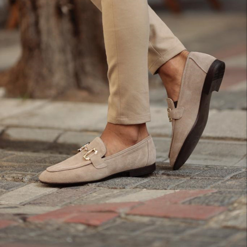 Men’s Loafers | Metal Detail Design | Refined Slip-On Style