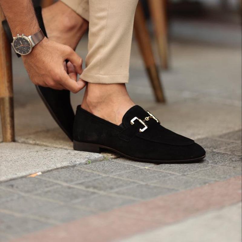 Men’s Loafers | Metal Detail Design | Refined Slip-On Style