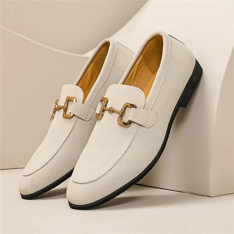 Men’s Loafers | Metal Detail Design | Refined Slip-On Style