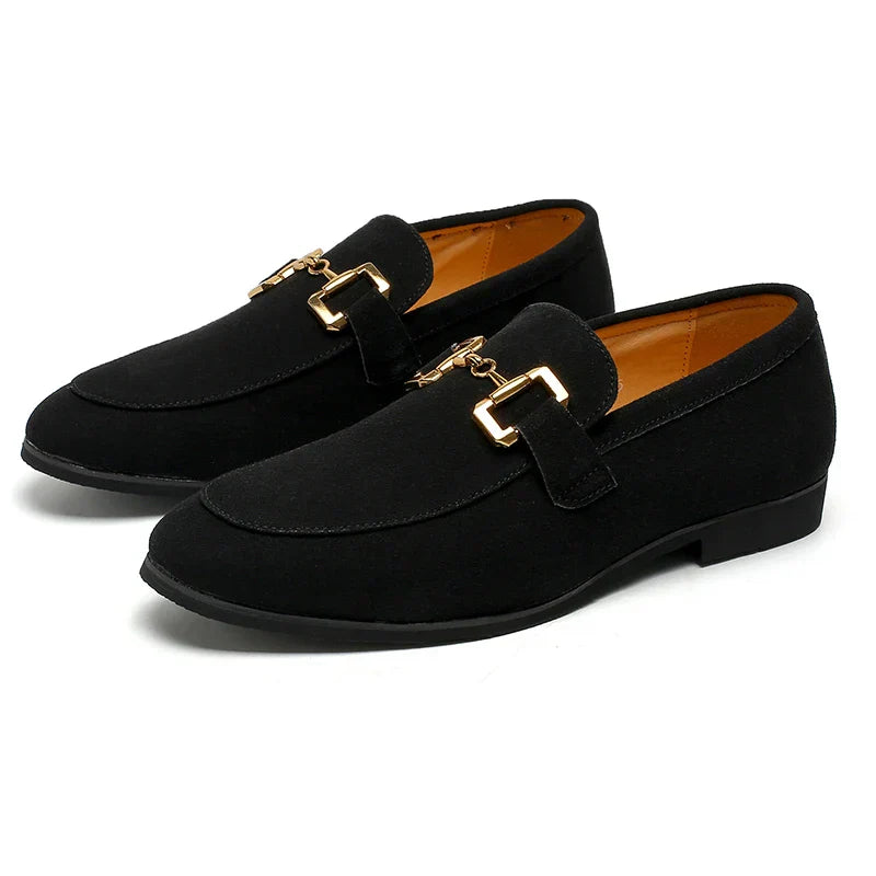 Men’s Loafers | Metal Detail Design | Refined Slip-On Style
