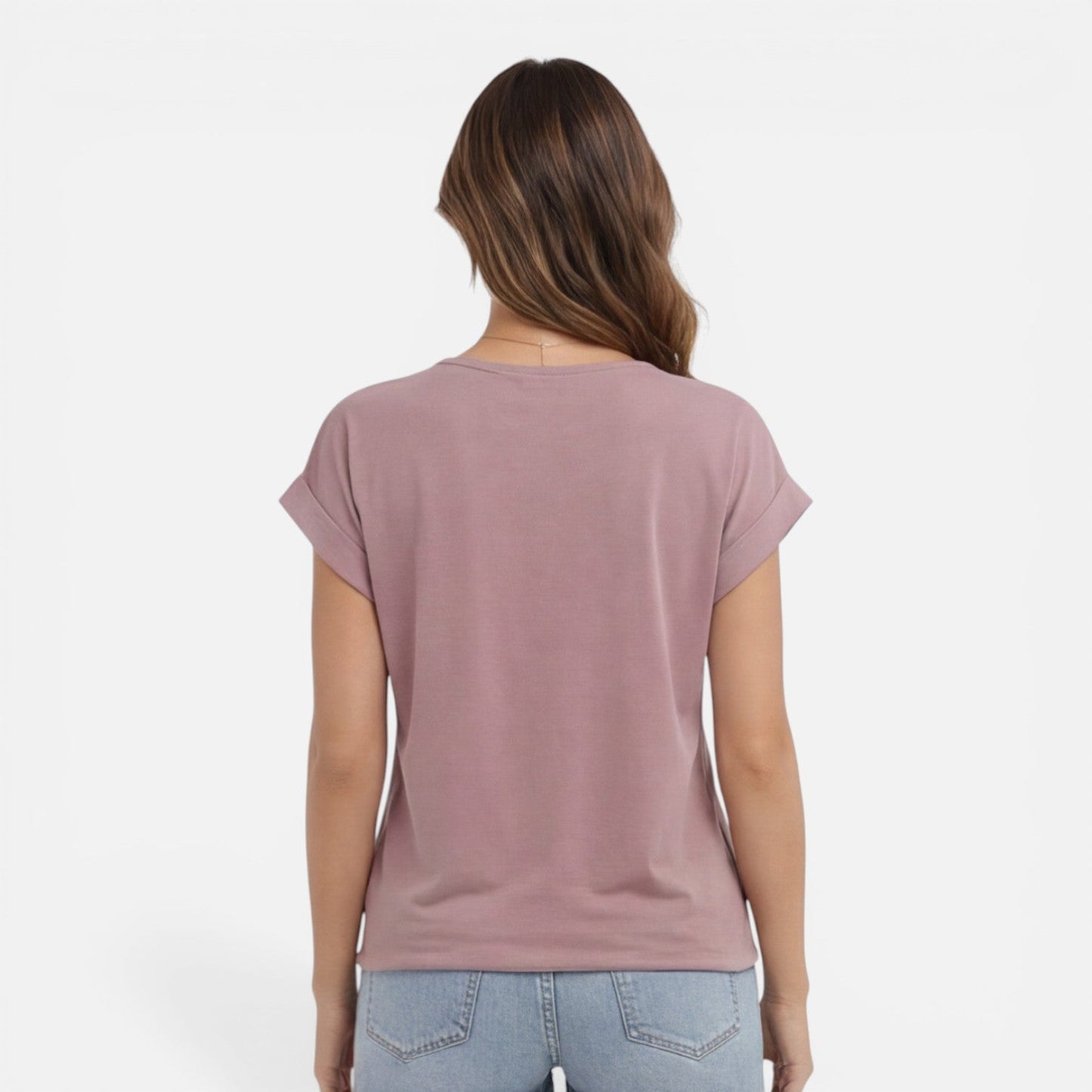 Noelle | Women's V-Neck Twist Front T-Shirt