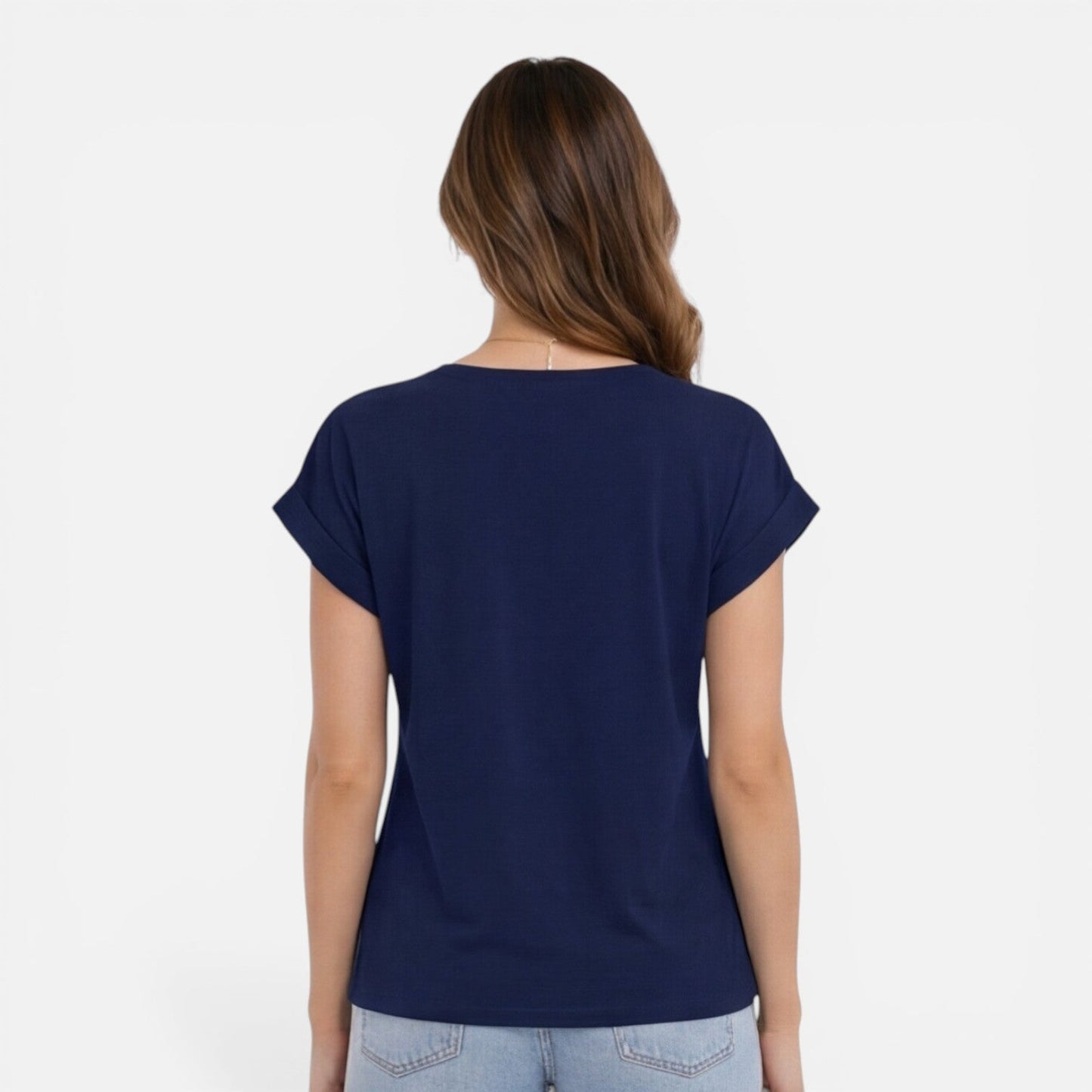 Noelle | Women's V-Neck Twist Front T-Shirt