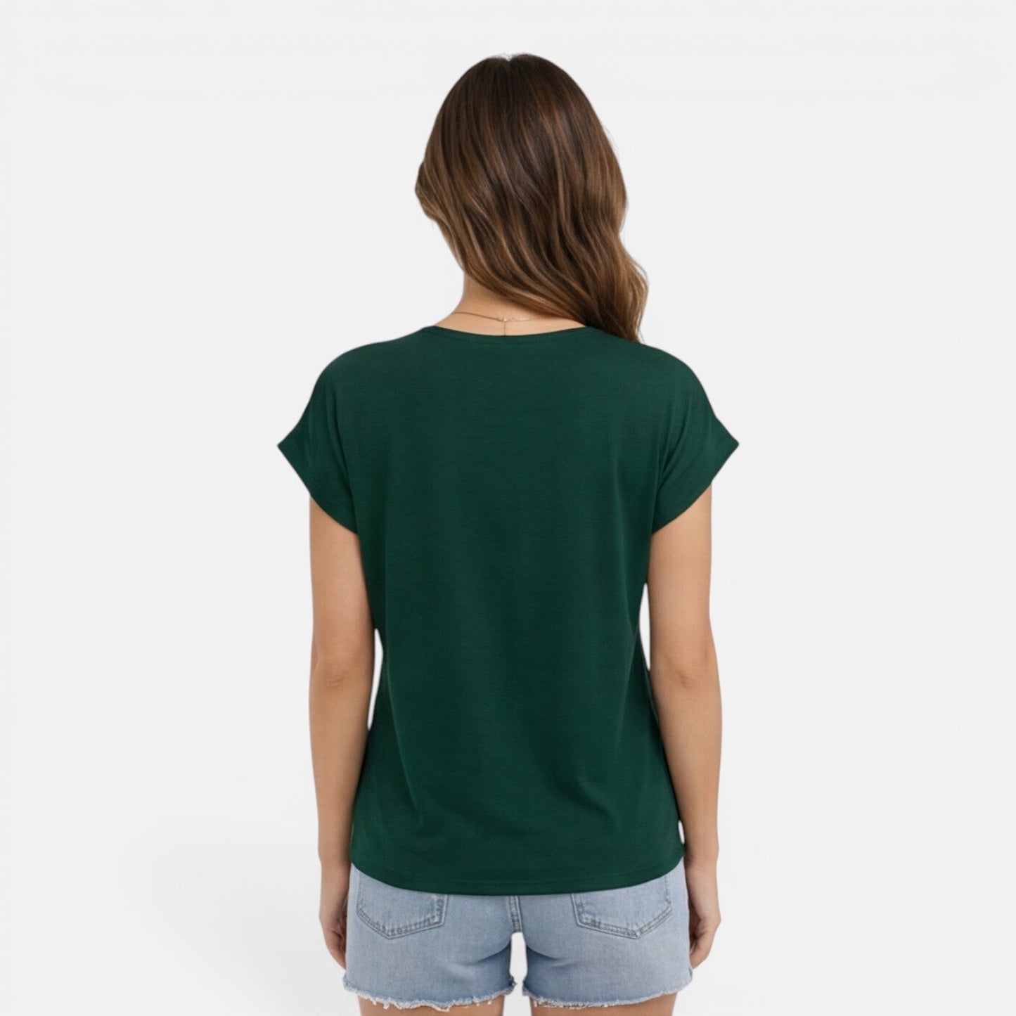 Noelle | Women's V-Neck Twist Front T-Shirt